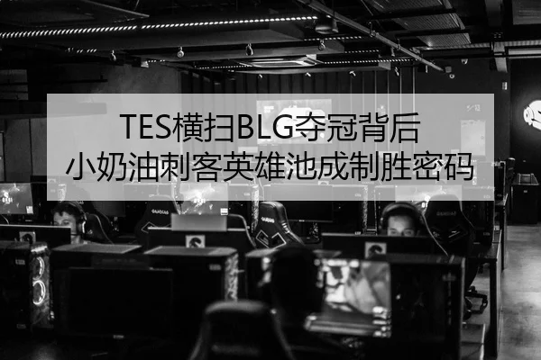 TES横扫BLG夺冠背后 小奶油刺客英雄池成制胜密码